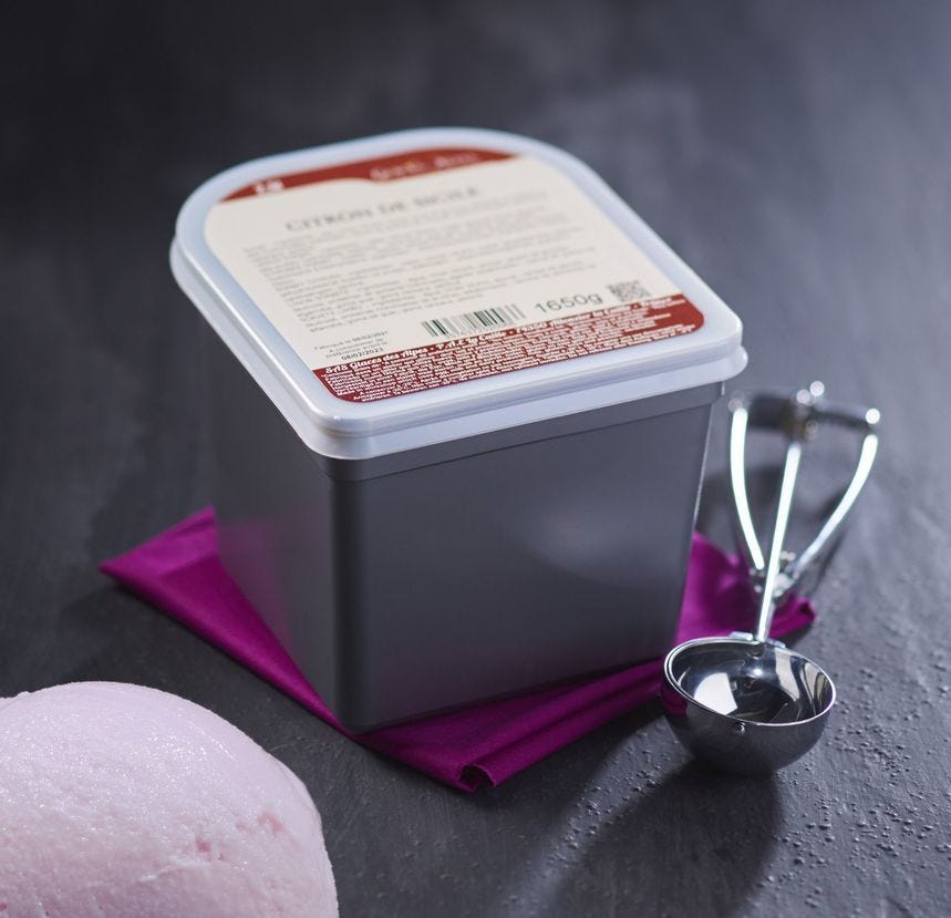 Glace maître artisan parfum violette 