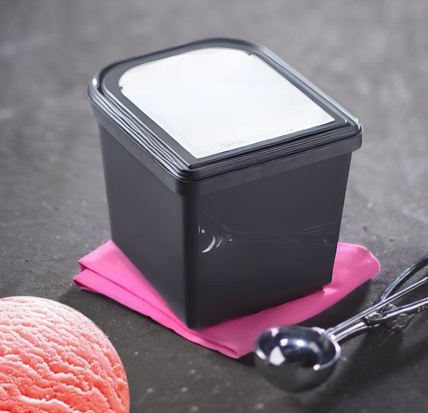 Glace parfum fraise