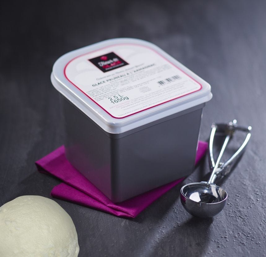 Sorbet maître artisan yuzu citron vert