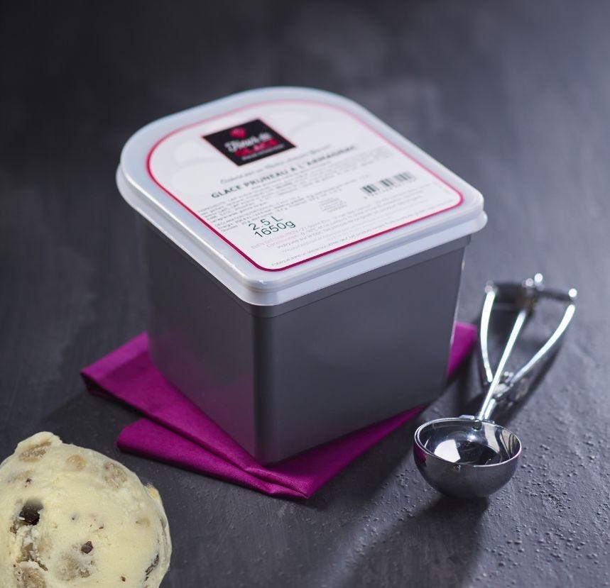 Glace maître artisan vanille cookies dough