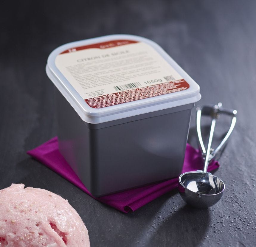Sorbet maître artisan figue