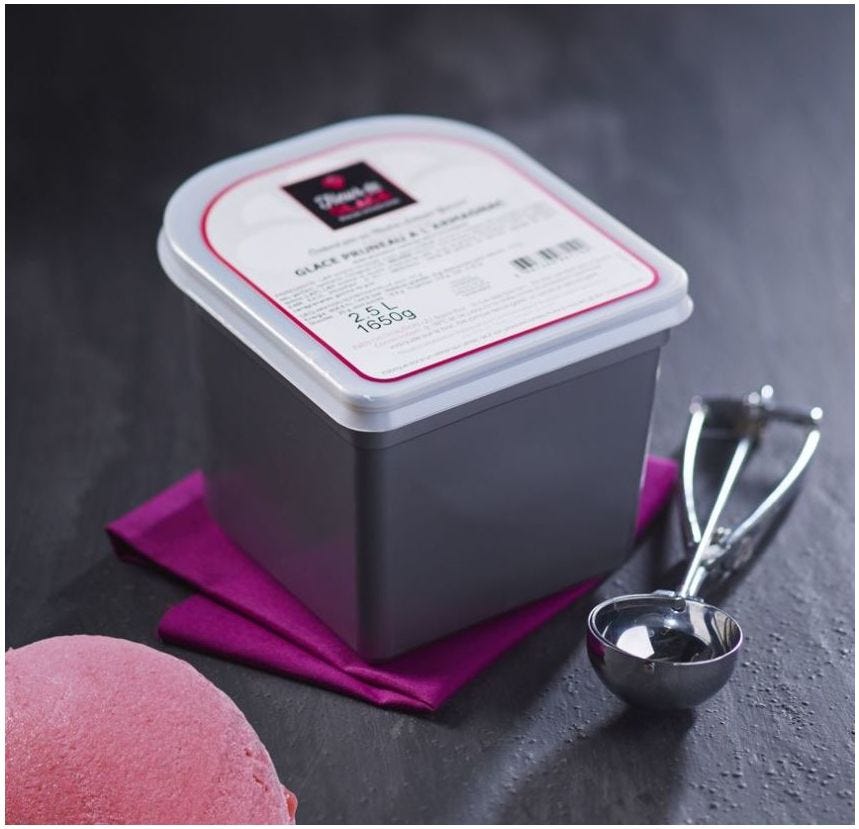 Sorbet maître artisan framboise