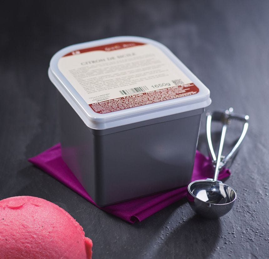 Sorbet maître artisan fruits rouges