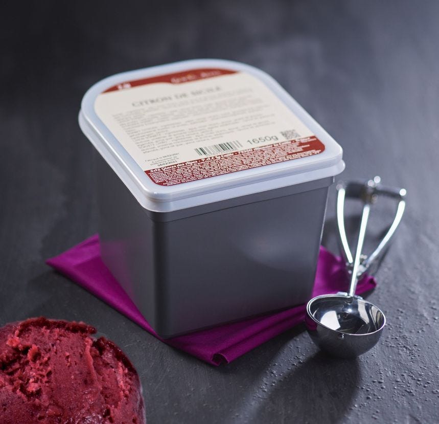 Sorbet maître artisan mûre 
