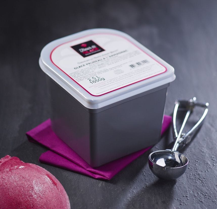 Sorbet maître artisan myrtille