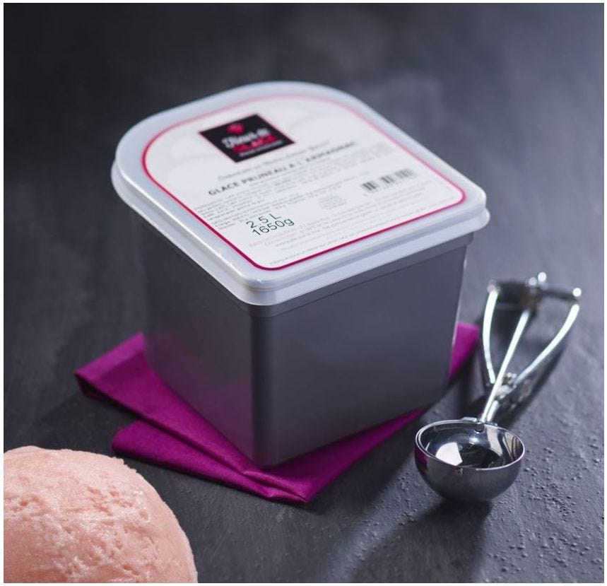 Sorbet maître artisan orange sanguine
