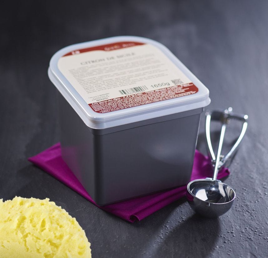 Sorbet maître artisan passion