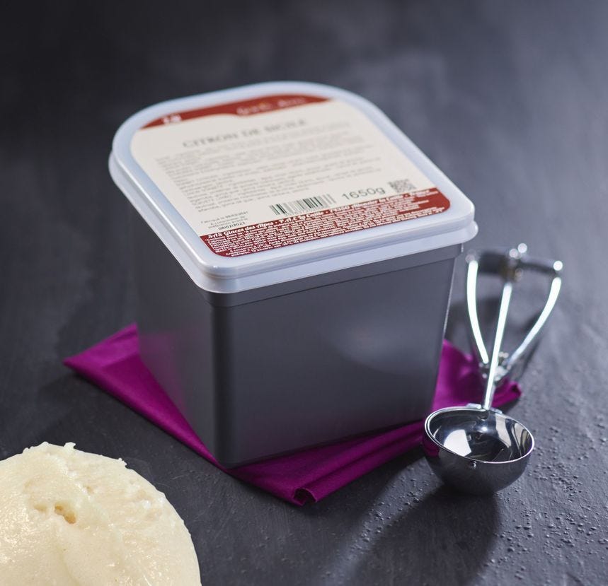 Sorbet maître artisan poire