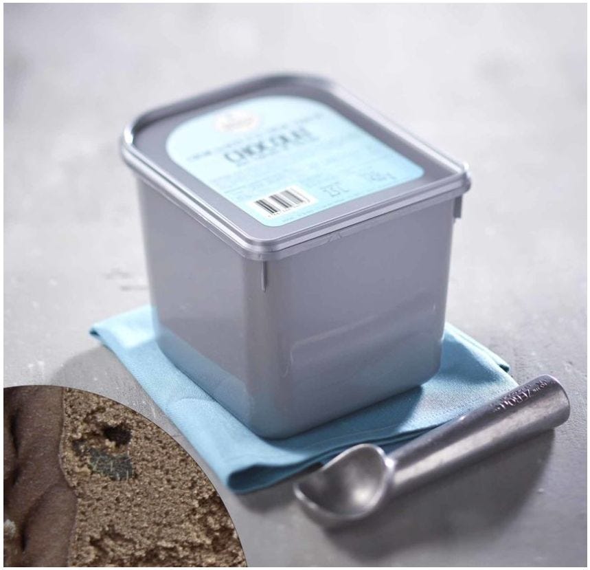 Crème glacée chocolat
