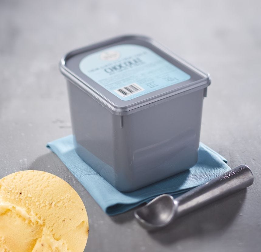 Crème glacée vanille 