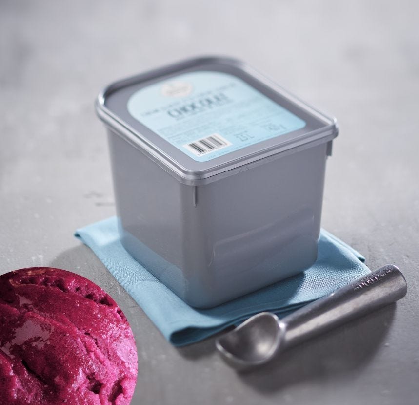 Sorbet cassis 