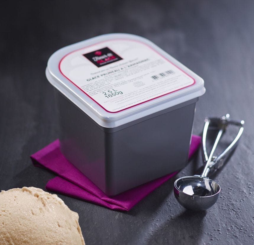Glace maître artisan café 