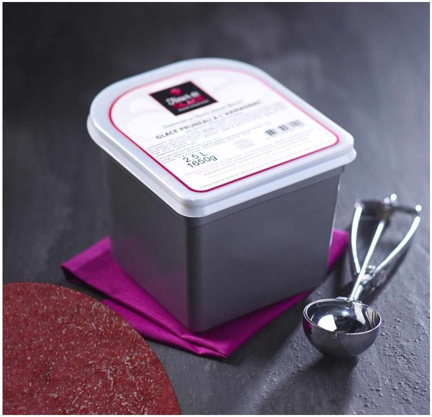 Sorbet maître artisan betterave