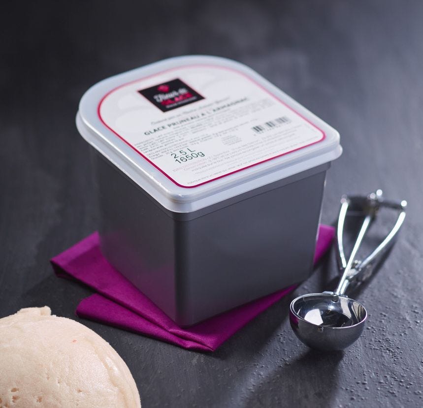 Sorbet maître artisan rhubarbe 