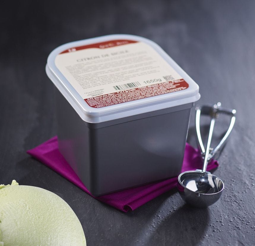 Glace maître artisan thé vert Matcha 