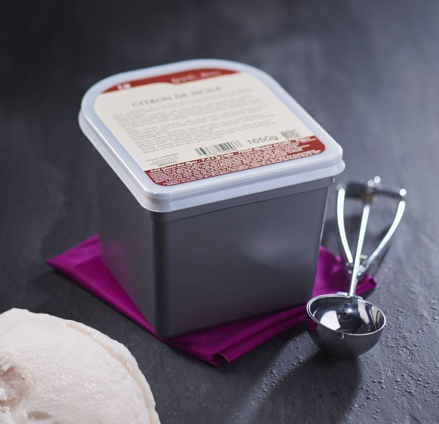 Glace maître artisan palet breton 