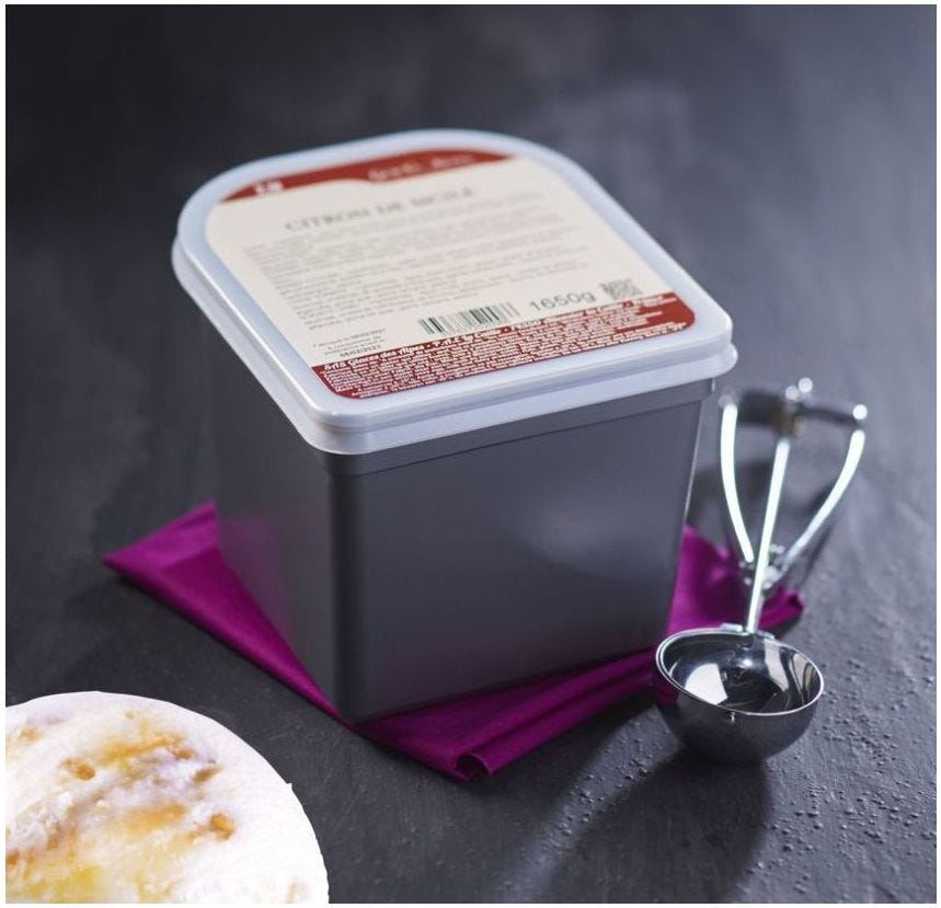 Glace maître artisan vanille macadamia