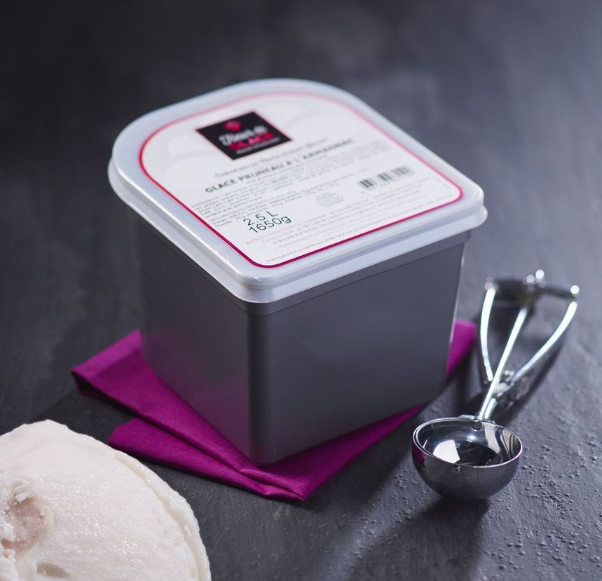 Glace maître artisan palet breton 