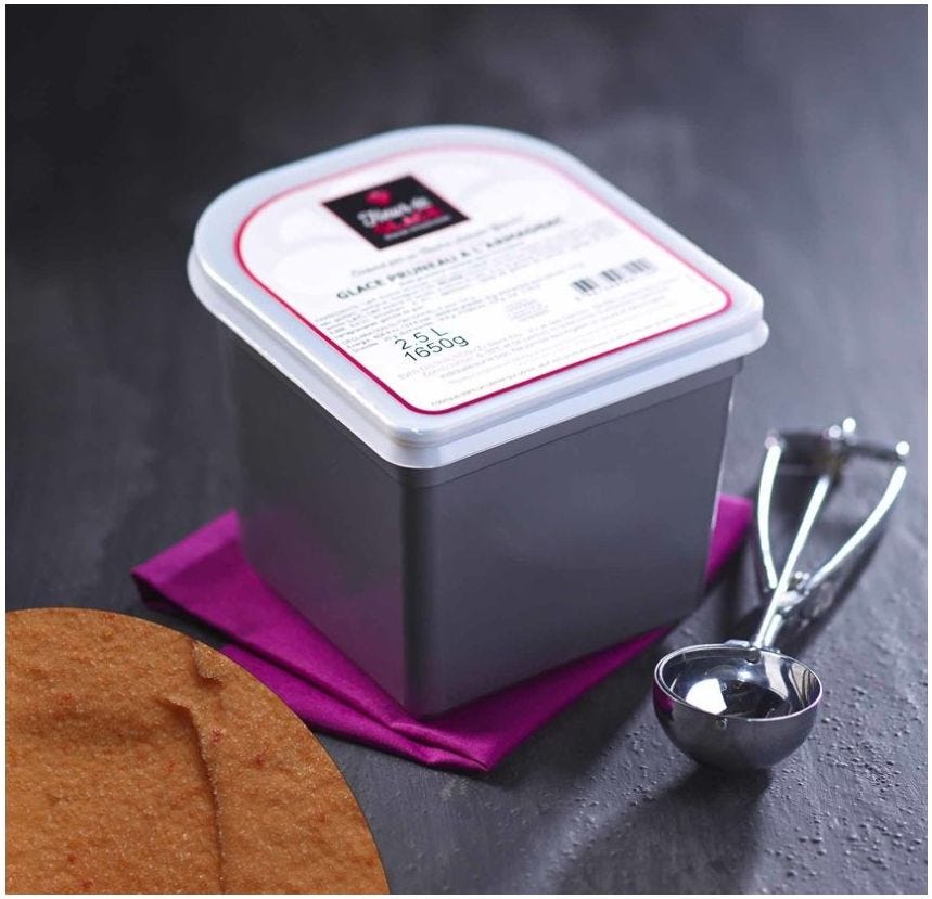 Glace maître artisan poivron piment d'Espelette