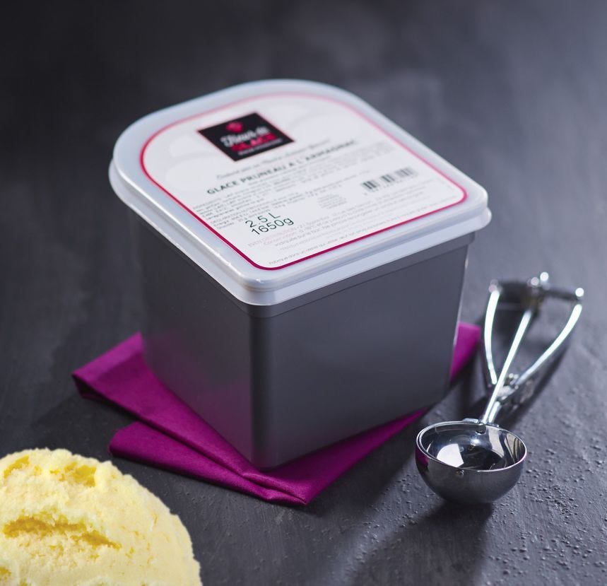 Sorbet maître artisan orange 