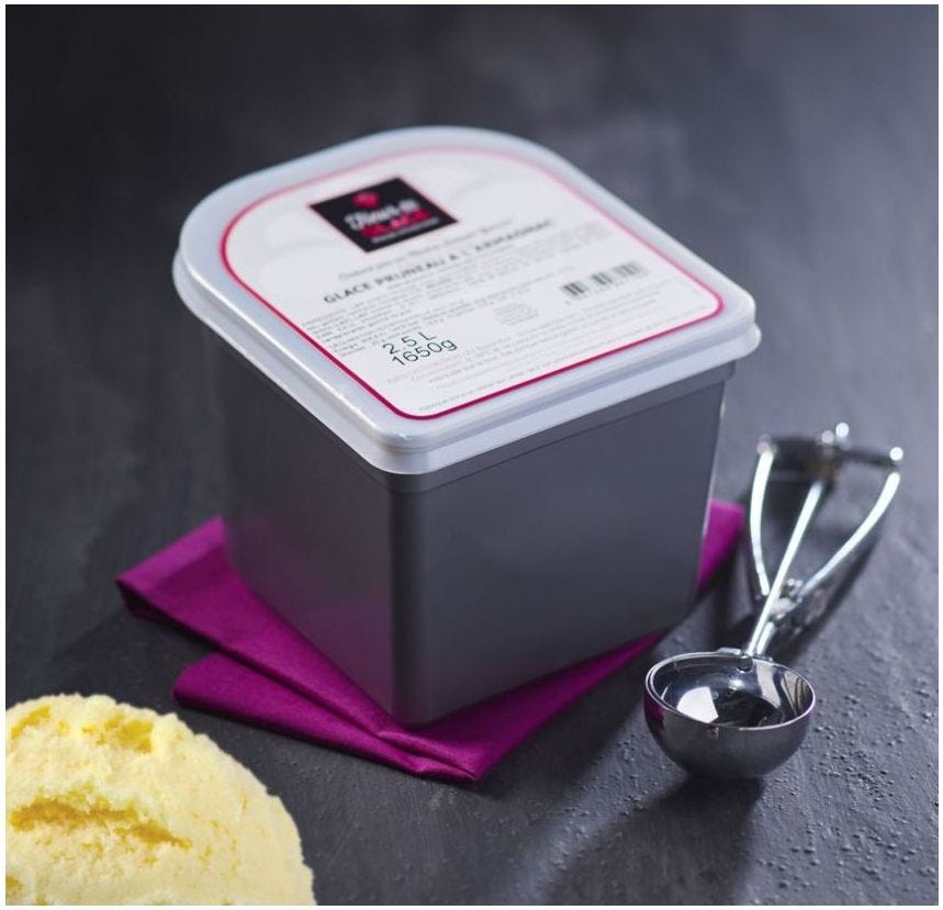 Sorbet maître artisan orange