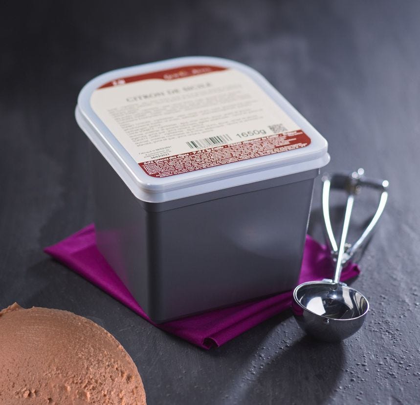 Glace maître artisan chocolat Alto el Sol du Pérou