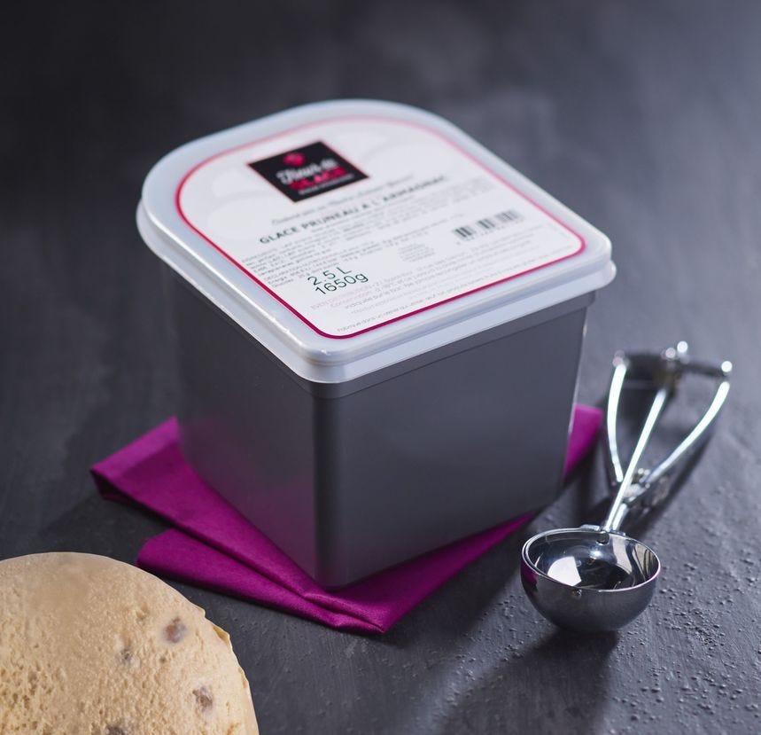 Glace maitre artisan caramel beurre demi-sel d'Isigny