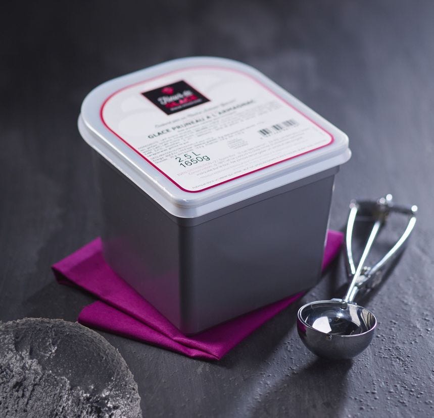 Glace maître artisan black ice