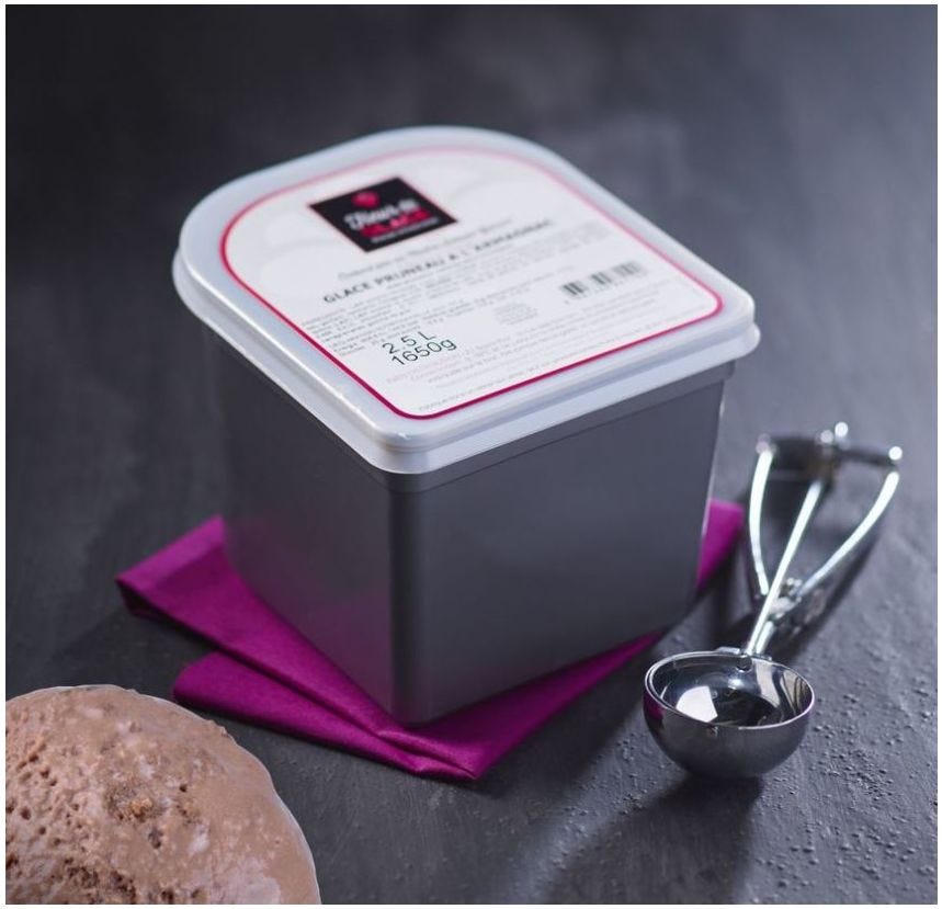 Glace maître artisan brownies