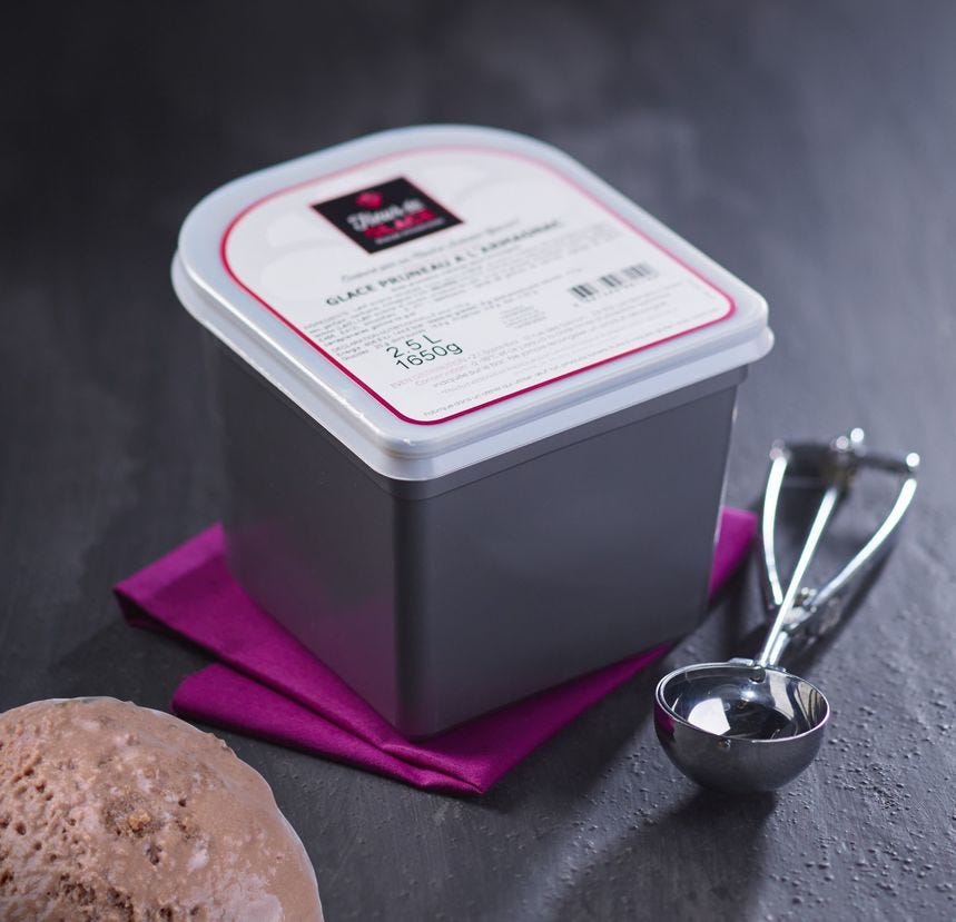 Glace maître artisan brownies
