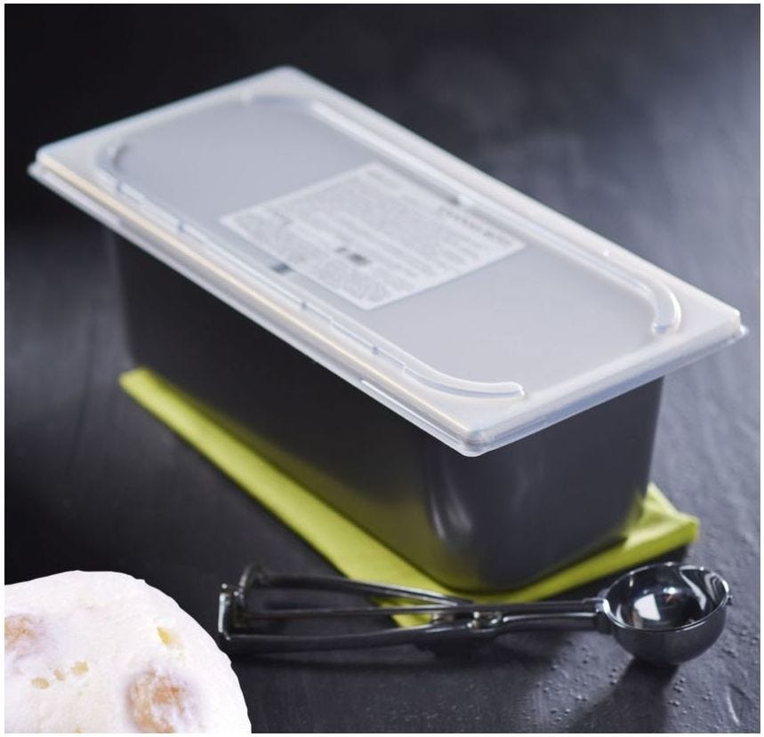 Glace maître artisan rhum raisin
