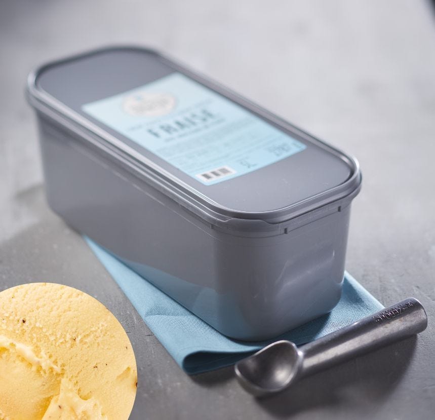 Crème glacée vanille 