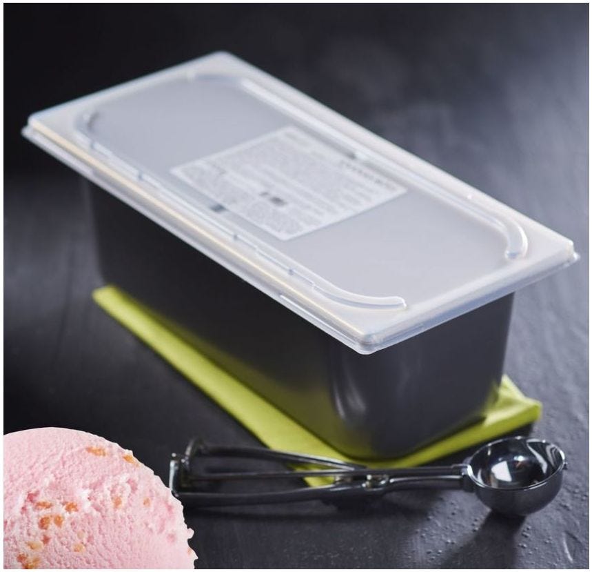Glace maître artisan parfum barbe à papa
