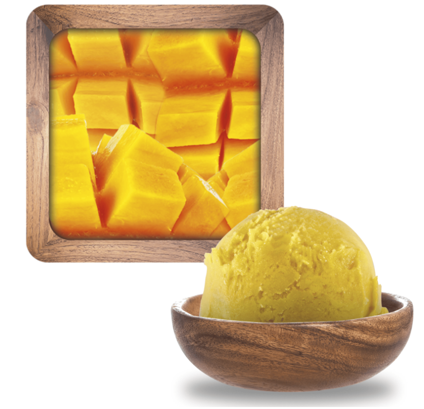 Sorbet maître artisan mangue
