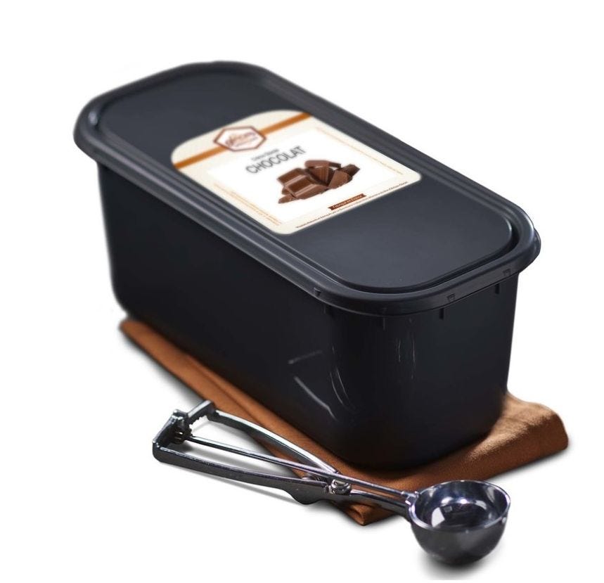 Crème glacée artisanale chocolat