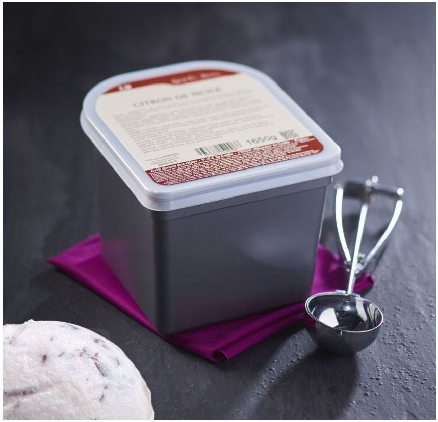 Glace maître artisan american biscuit