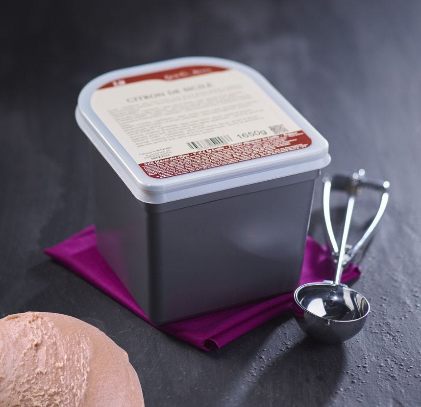 Glace maître artisan chocolat au lait 