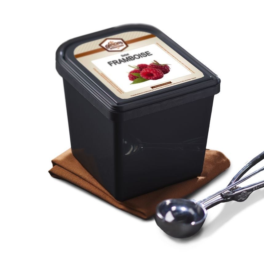 Sorbet artisanal framboise 
