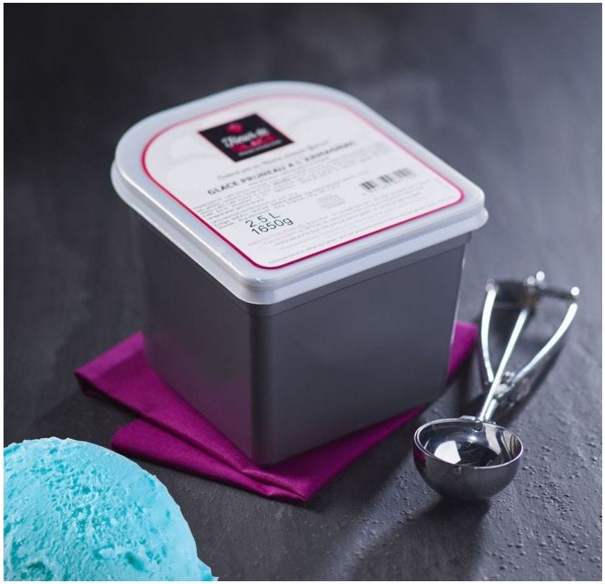 Glace maître artisan azzuro