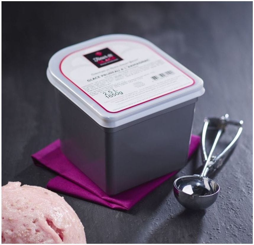 Sorbet maître artisan figue