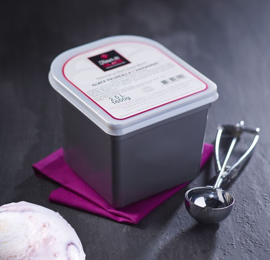 Glace maître artisan ourson 