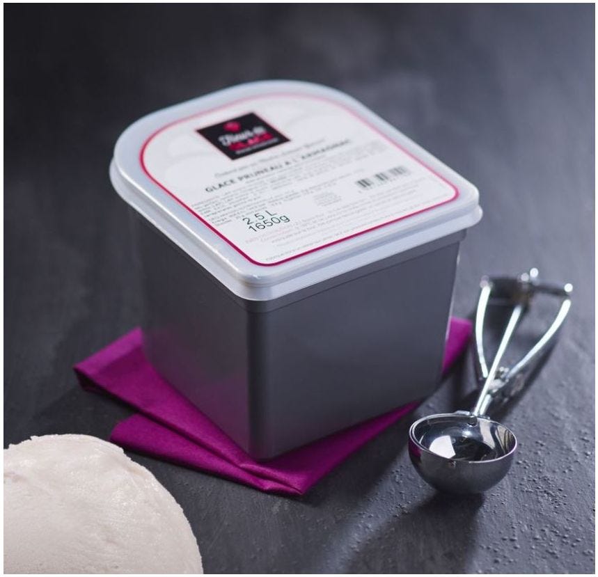 Glace maître artisan cacahuète