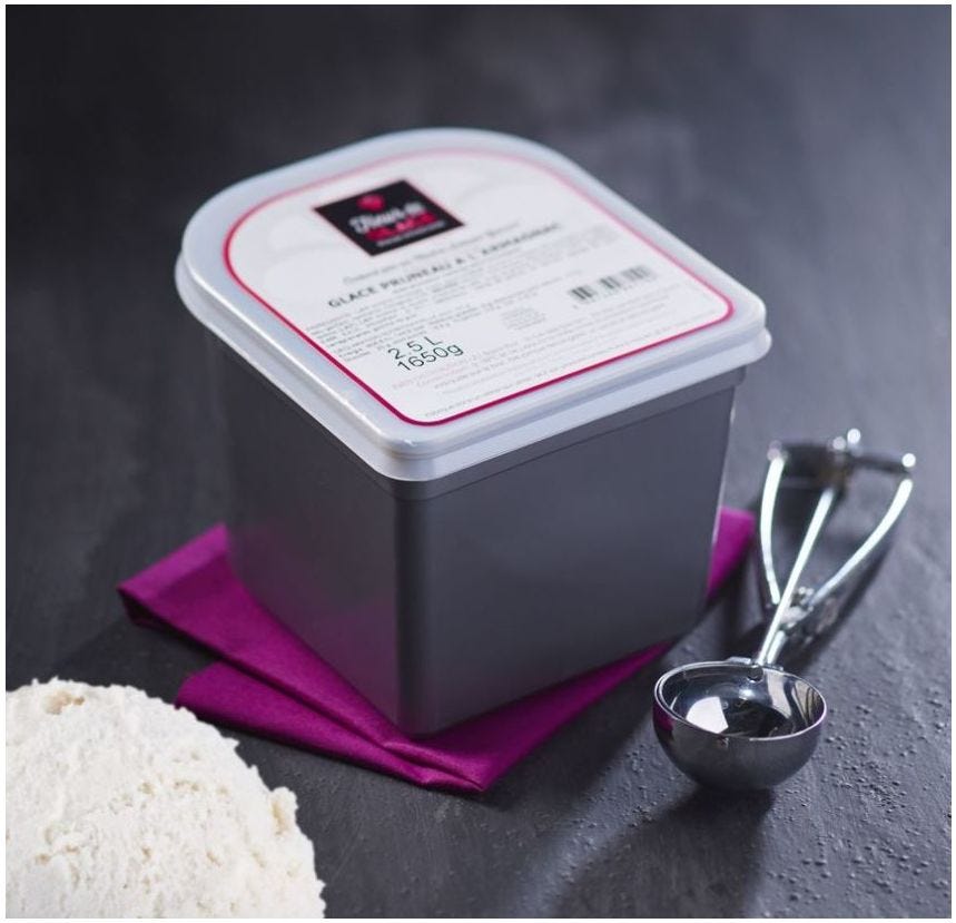 Glace maître artisan yaourt