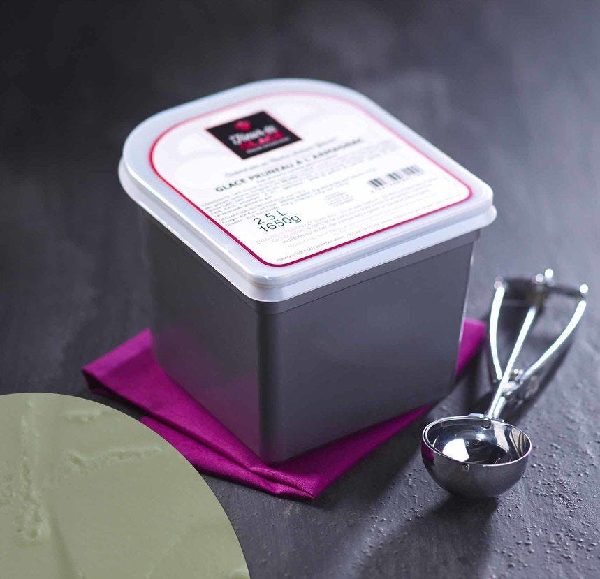 Glace maître artisan lait ribot 