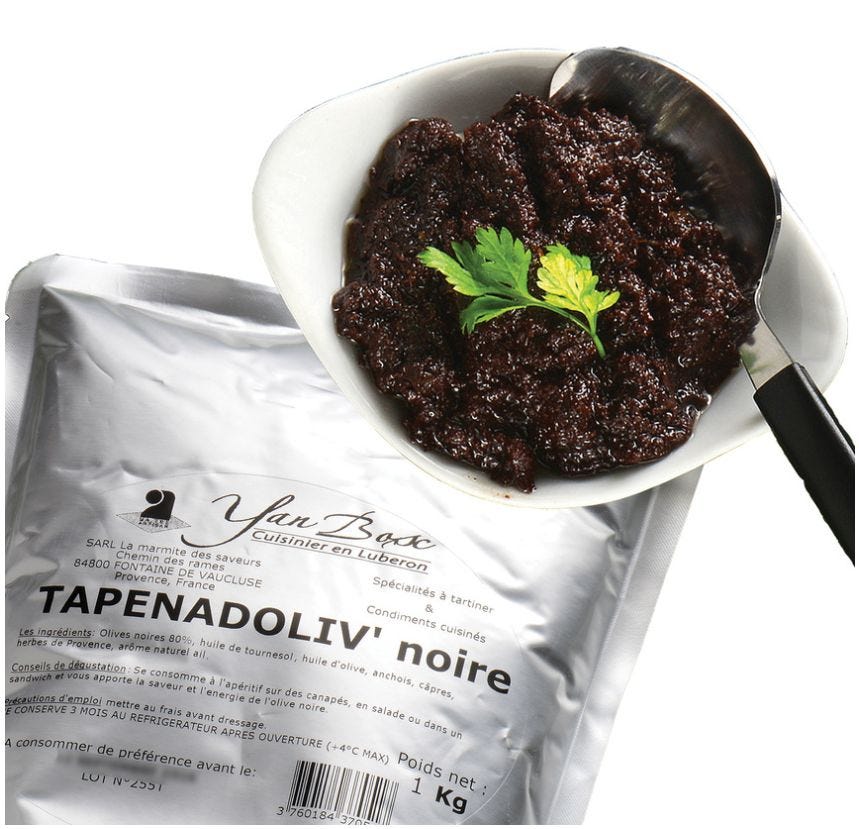 Tapenadoliv' noire artisanale