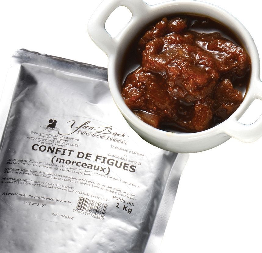 Confit de figue artisanal