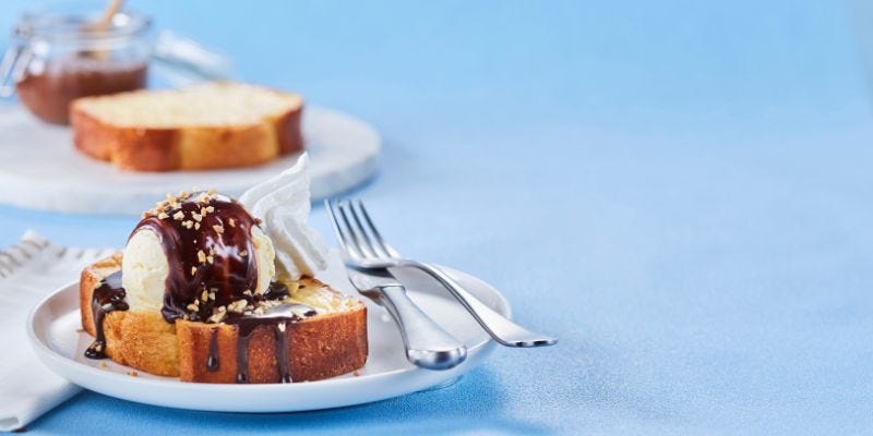 brioche perdue glace