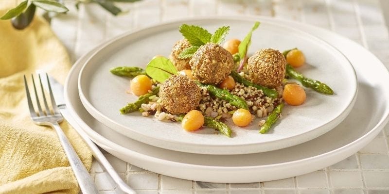 falafels cereales petits legumes