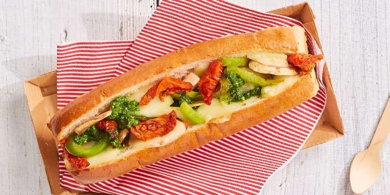 lobster roll veggie