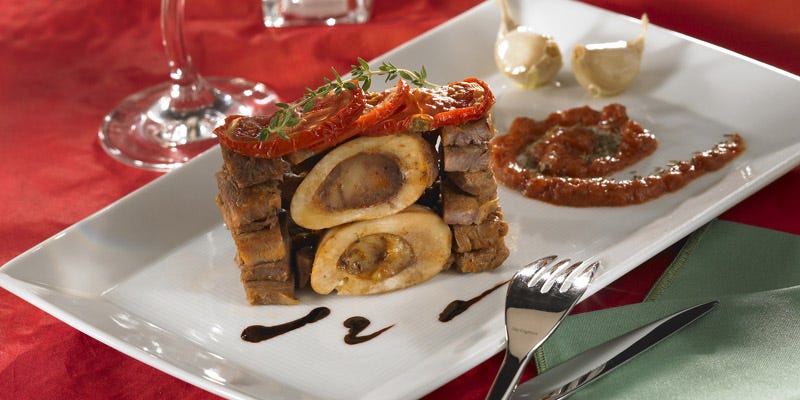 osso bucco veau legumes